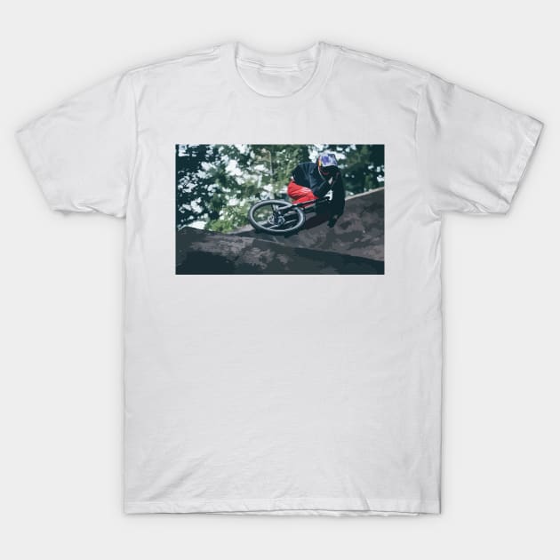 Brandon Semenuk Painting T-Shirt by gktb